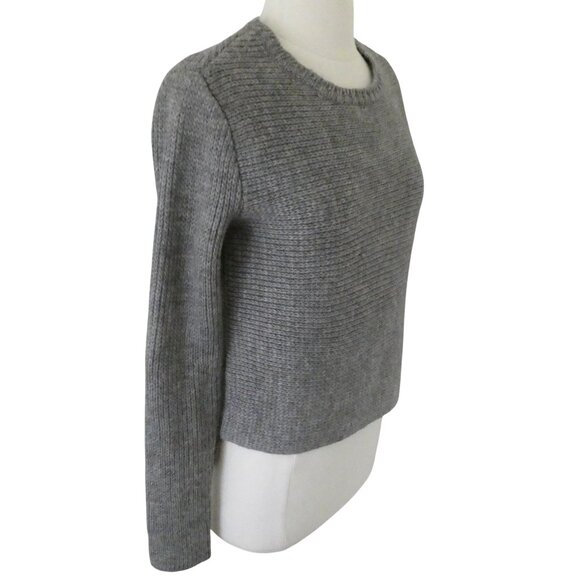 T ALEXANDER WANG Crew Neck sweater S heather gray - Picture 2 of 6